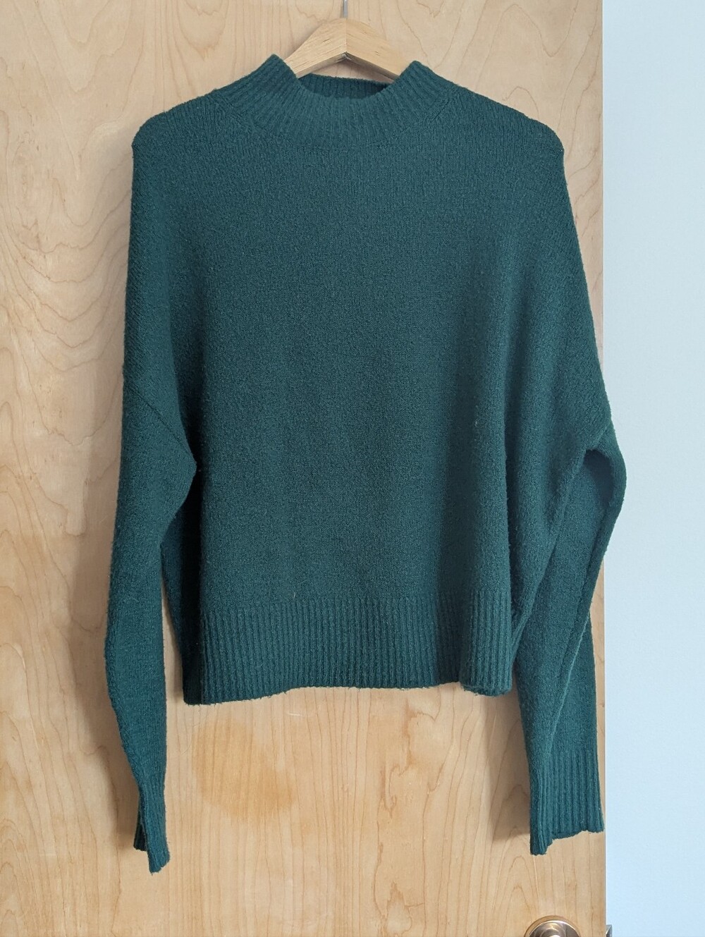 Twik By Simons Mock Neck Baggy Sweater - Picture 3 of 10